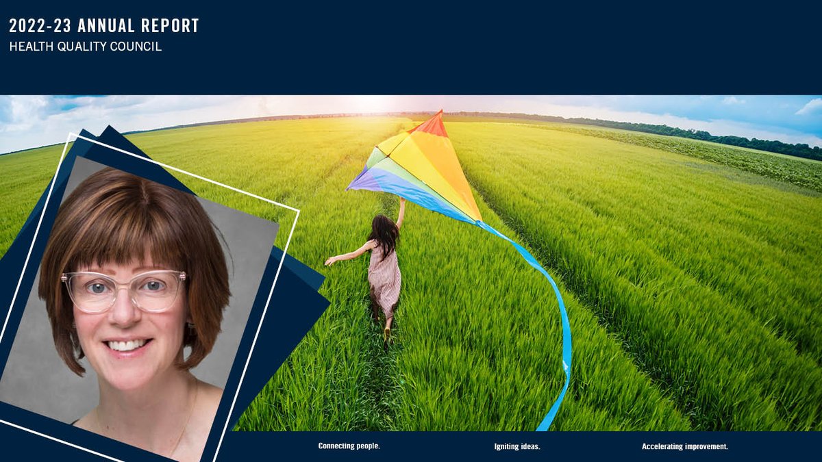 Our board chair Susan Shaw reviews the past year.  "Over the past few years, I witnessed the agility and adaptability of this organization to support its health system partners during the COVID-19 pandemic." Read More!
saskhealthquality.ca/blog/2022-23-i…