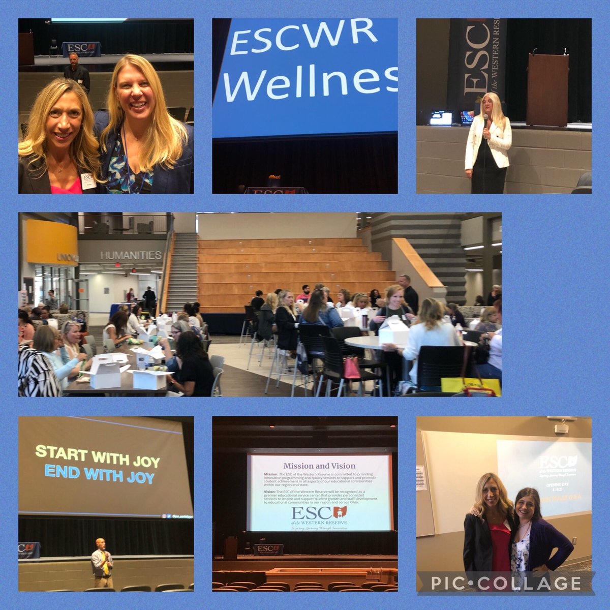 KellyAnnMoran's tweet photo. @ESCoftheWR Opening Day 2023 Highlights! Thank you Eastlake North High for hosting us in your new beautiful facility! So cool to also connect with a future JCU student of mine who is now a part of the team.
#startwithjoy
#endwithjoy
#escwr
@KarwanVanessa @Joe_Sanfelippo https://t.co/p3D8aK27Yp