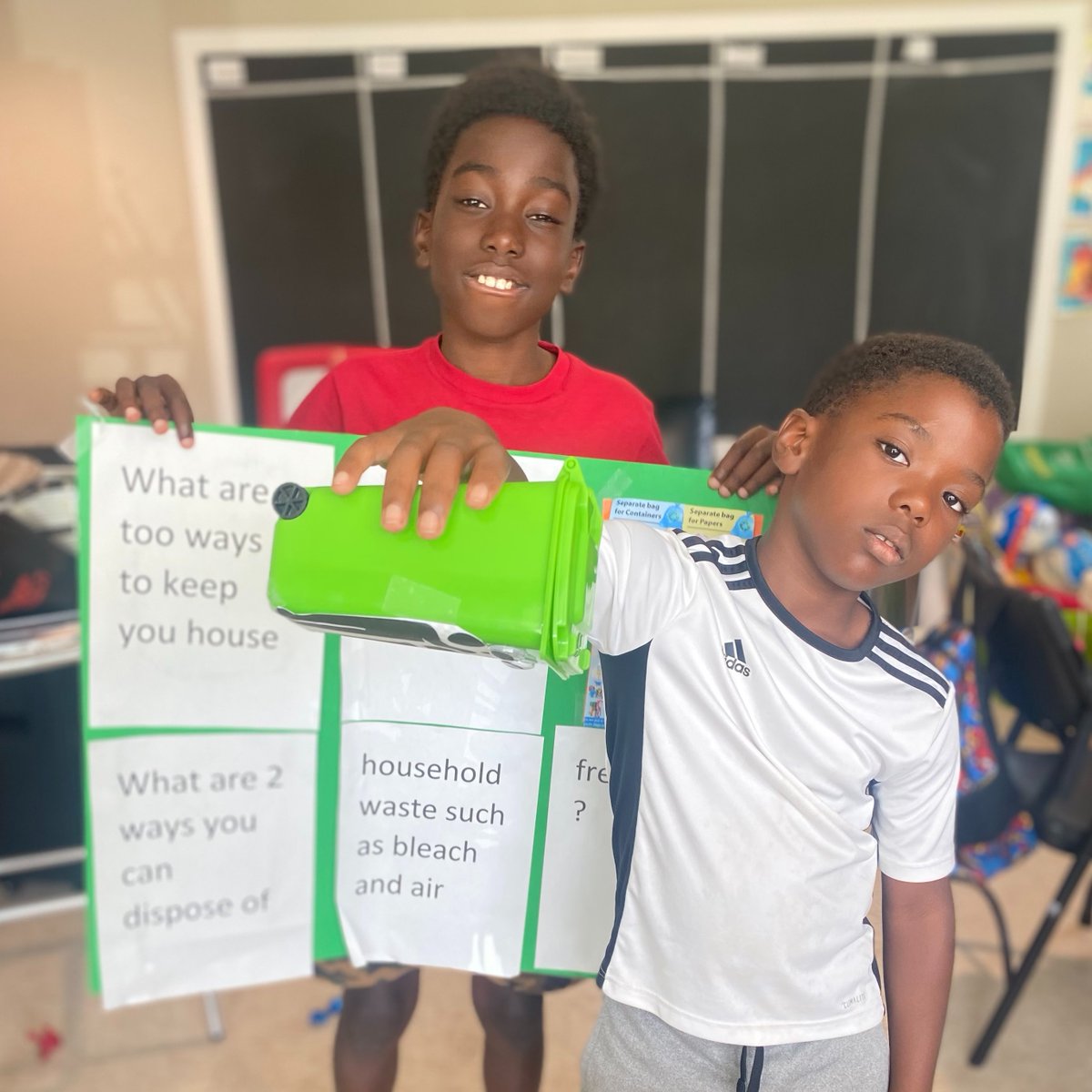 firgrove's tweet photo. Second last week of the FLICC Summer Program! This end of the week the kids were particpating in the community food bank, but today they were playing a recycling game with the people at the food bank!! https://t.co/u6emiI4gaL