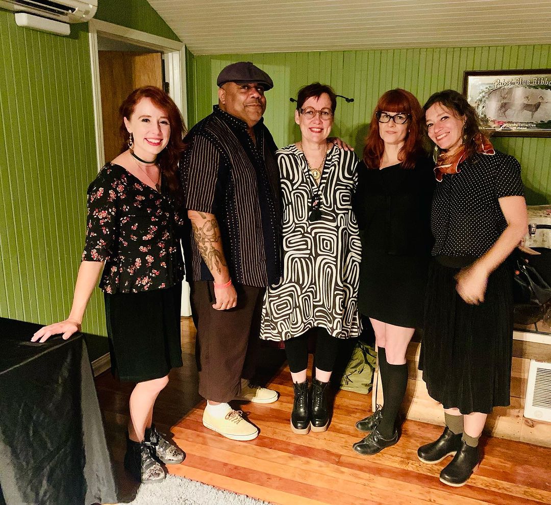 Iris DeMent (@irisdement) on Twitter photo It was a true honor to meet activist, author, love warrior Eric Ward (@bulldogshadow) and Allison Wolfe (@realbabydonut) at <a href="/aladdintheater/">Aladdin Theater</a> last night. Thank you Portland for the beautiful night.
📷 <a href="/pieta_music/">Pieta Brown</a> It was a true honor to meet activist, author, love warrior Eric Ward (@bulldogshadow) and Allison Wolfe (@realbabydonut) at <a href="/aladdintheater/">Aladdin Theater</a> last night. Thank you Portland for the beautiful night.
📷 <a href="/pieta_music/">Pieta Brown</a>