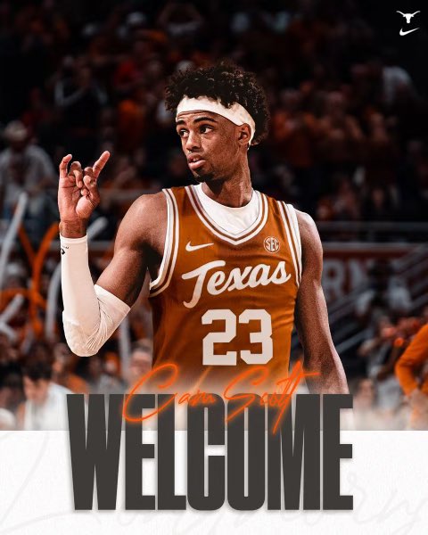 Congratulations to <a href="/thecamscott23/">Cam Scott</a> and <a href="/TexasMBB/">Texas Men’s Basketball</a> is getting a heck of a player!