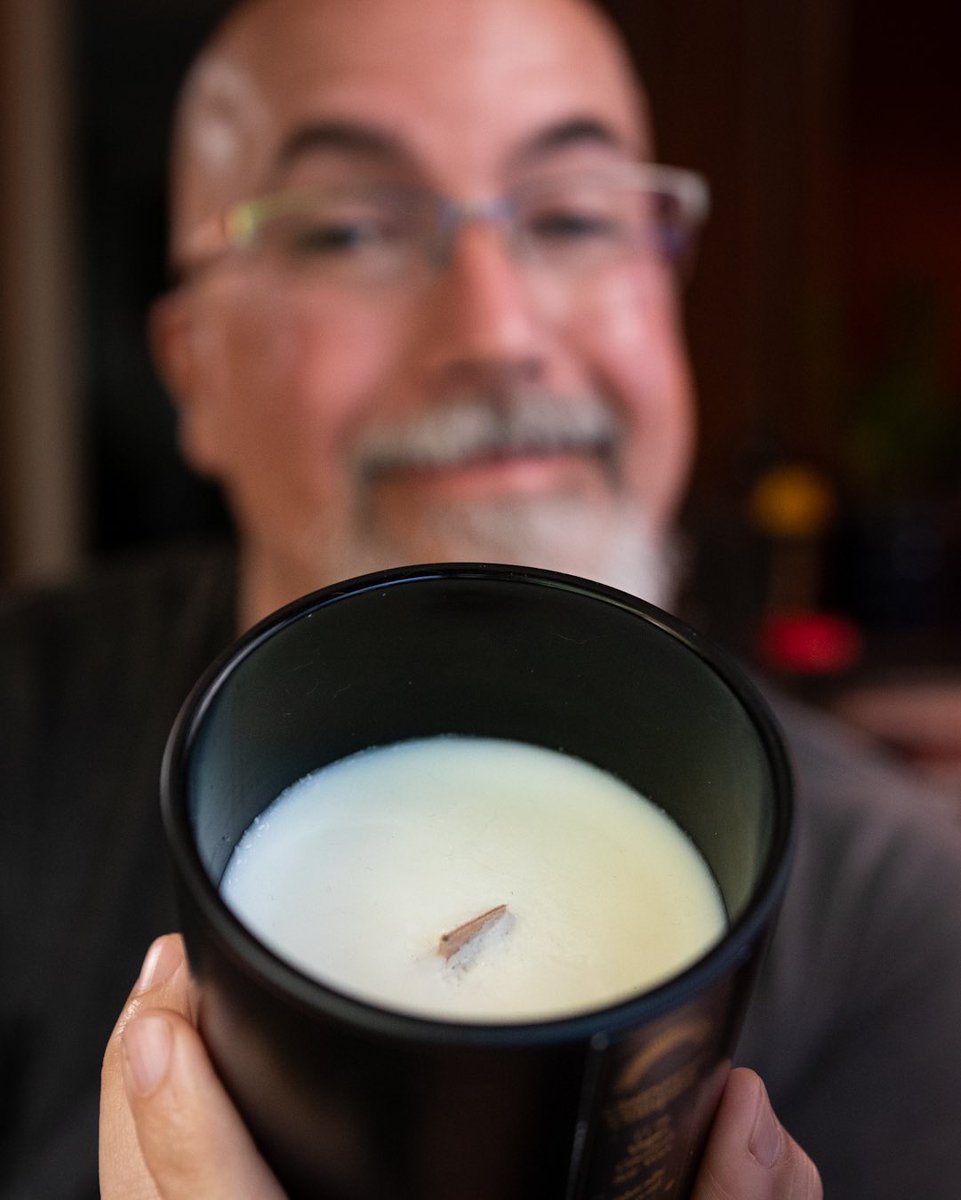 I made a bay rum candle last week… my first one! I have to wait one more week for it to cure before I can light it. Patience is hard.