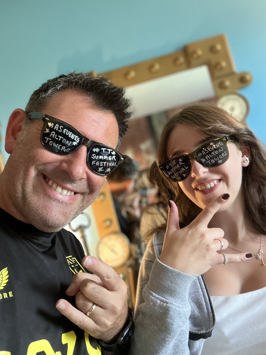 craig_toy's tweet photo. It’s come around again it’s Event Eve.. hope ya’ll ready to partyyyyyyy tomorrow!!
We kindly ask you for the very last time, to don those glasses and strike ya best pose for our summer festival @AttractionSc @TowersTimes event #TTSummerFestival
#ASEvents
#mrtoy 😎 https://t.co/2nX2uhn8PJ