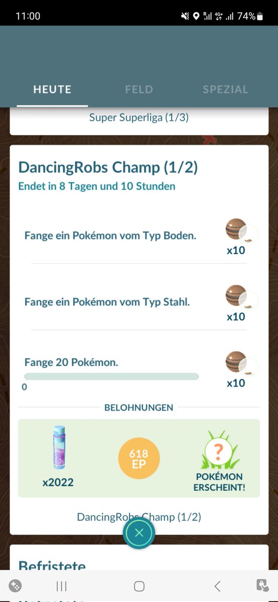 RobDancing's tweet photo. My own special research🥹 thank you @PokemonGoApp!

Good luck on everyone getting their Galarian Stunfisk💪🏻

Tune in for more than 30mins at https://t.co/ftdUzV1lDc! https://t.co/VLsb6Pch9Z
