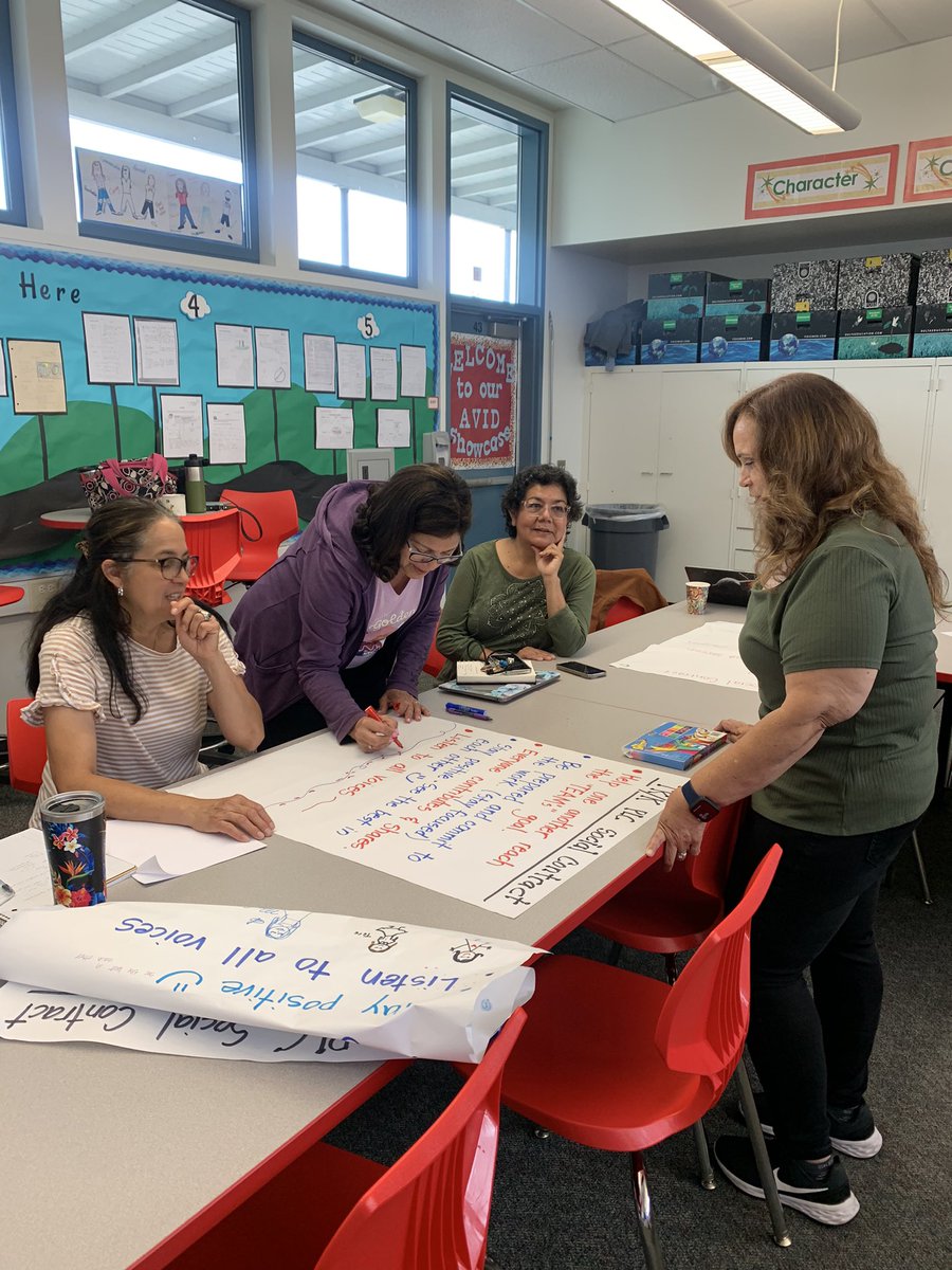 sharonstewPrin's tweet photo. Our dedicated Mighty Eagle 🦅 educators spent the day yesterday collaboratively planning for a strong start to ‘23-‘24, and our excited to welcome students back next week! #nlmusd @kristinecvar #AVID #goforthegold https://t.co/bUZcHY1RBN