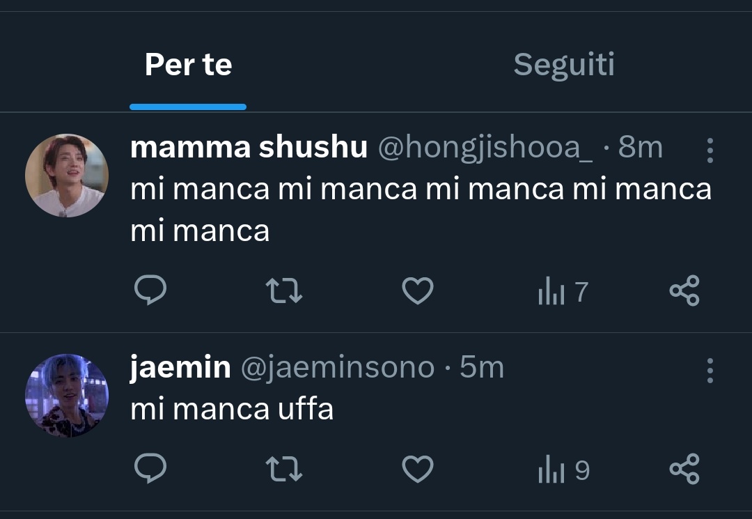 la mia tl è da oggi che riunisce cose uguali 
in questo caso, tbh same