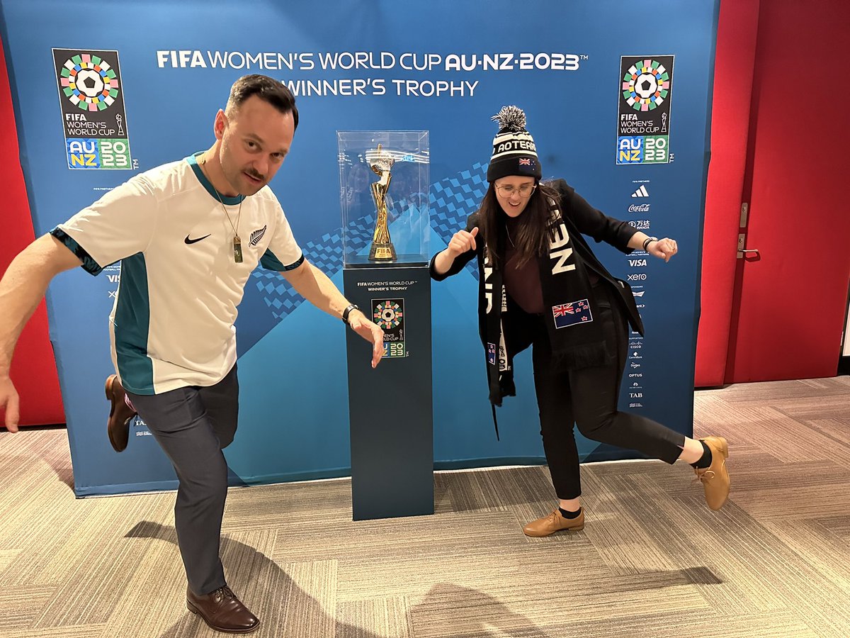 Good luck to the Tilly’s tonight! From your biggest fans in the office Rob and Nat xx #FIFAWWC