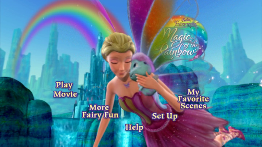 did you used to wish you could live inside of a barbie movie dvd menu or were you normal