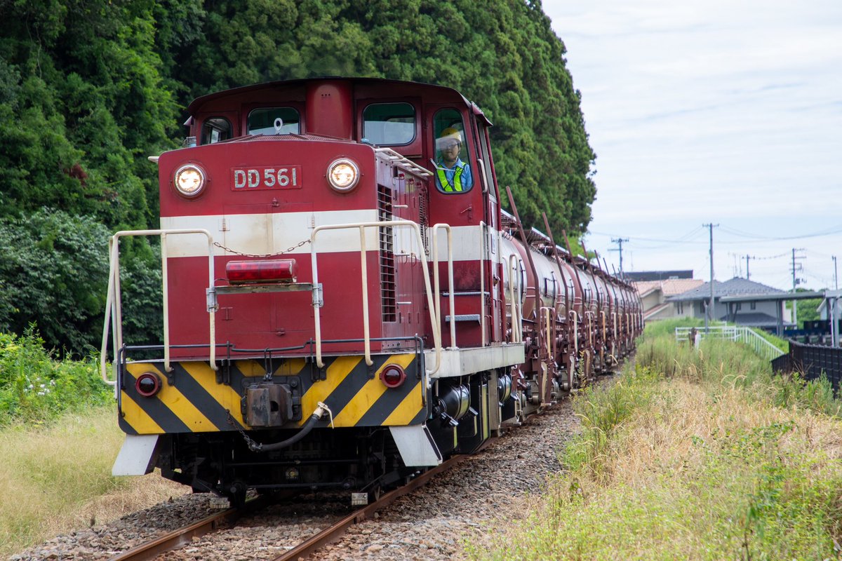 gambarumba's tweet photo. 福島臨海鉄道の安中貨物。
今回も新型車輌には出会えず…。
DD562も見たい。
#福島臨海鉄道 #DD561 #DD56 #安中貨物 #安中源流 #いわき市 https://t.co/CRhXVYtly3