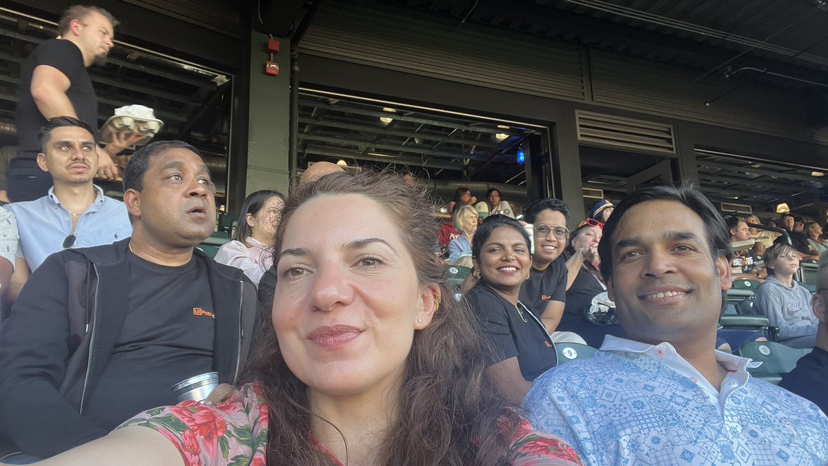 vibs_sri's tweet photo. "Final day at #UIPathMVPSummit couldn't get any better! ⚾️🎉 Enjoying an epic showdown between Mariners and Baltimore. Thrilled to be part of this incredible community and wrap up the summit with some exciting baseball action! 🏟️🔥 #UiPathMVPSummit #UiPathCommunity #UiPathMVP https://t.co/N47muewFle