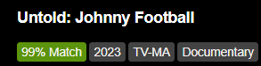 haha 99%  match ... yes I will be watching