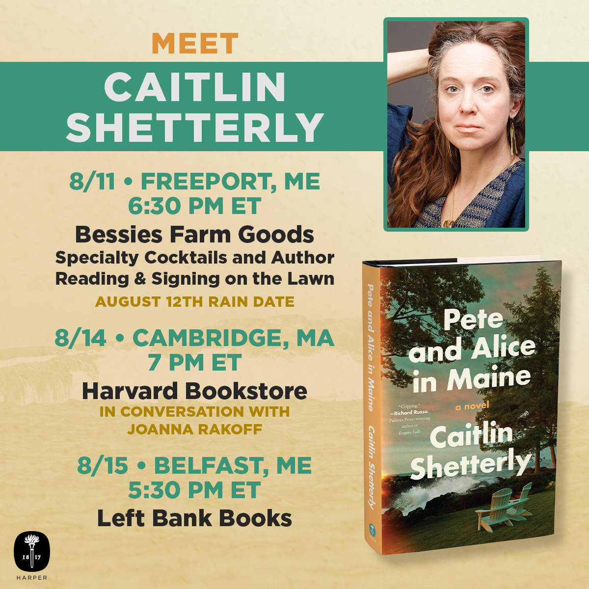 Book tour part 2! Thrilled to shuffle back out again for a few more events. Come see me if you can! I'd love to meet you or see old friends!