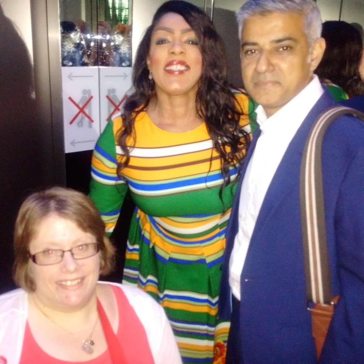 BupeNgoy's tweet photo. When #LorraineApsey thinks I came off the boat yesterday.
My dedication to campaigning is what I am proud off.
#NoRacialProfiling
Here I am with my wonderful friend Caroline and #SadiqKhan the Mayor of London.
@cabinetofficeuk
@ukhomeoffice https://t.co/9LKwHNEX1l