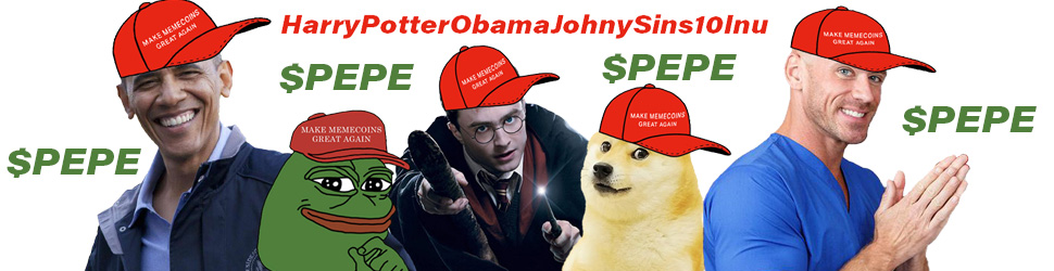 HPOJS10Inu's tweet photo. Pepe+ HarryPotter + Obama+ Johnnysins= MOON!

Cast Teh Spell $PEPE "Obamafuturus Sinsterificus!" 🐸🪄

Don't fucking missed to become a multi million wizard with $PEPE - HarryPotterObamaJohnySins10Inu

https://t.co/TEpiyX5yCk

https://t.co/AMmXJv2H7k https://t.co/t4UcudQO9C