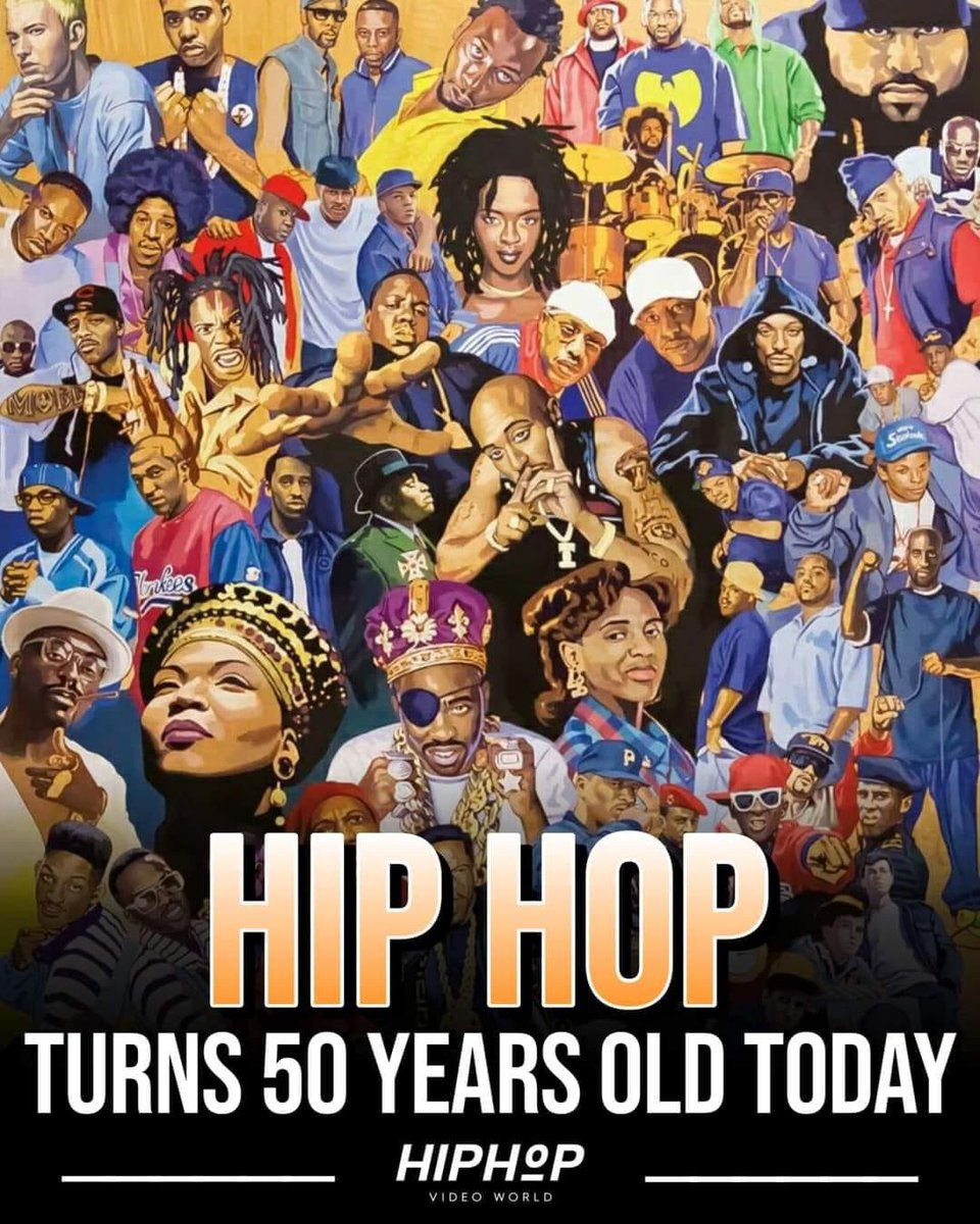 #HipHop50 #NAUWFNS #HipHopEd #HipHopCulture #HipHopMuseum #Art #Culture #Music #Poetry #OurStories #OurExperiences #OurHistory #NYC2TheWorld