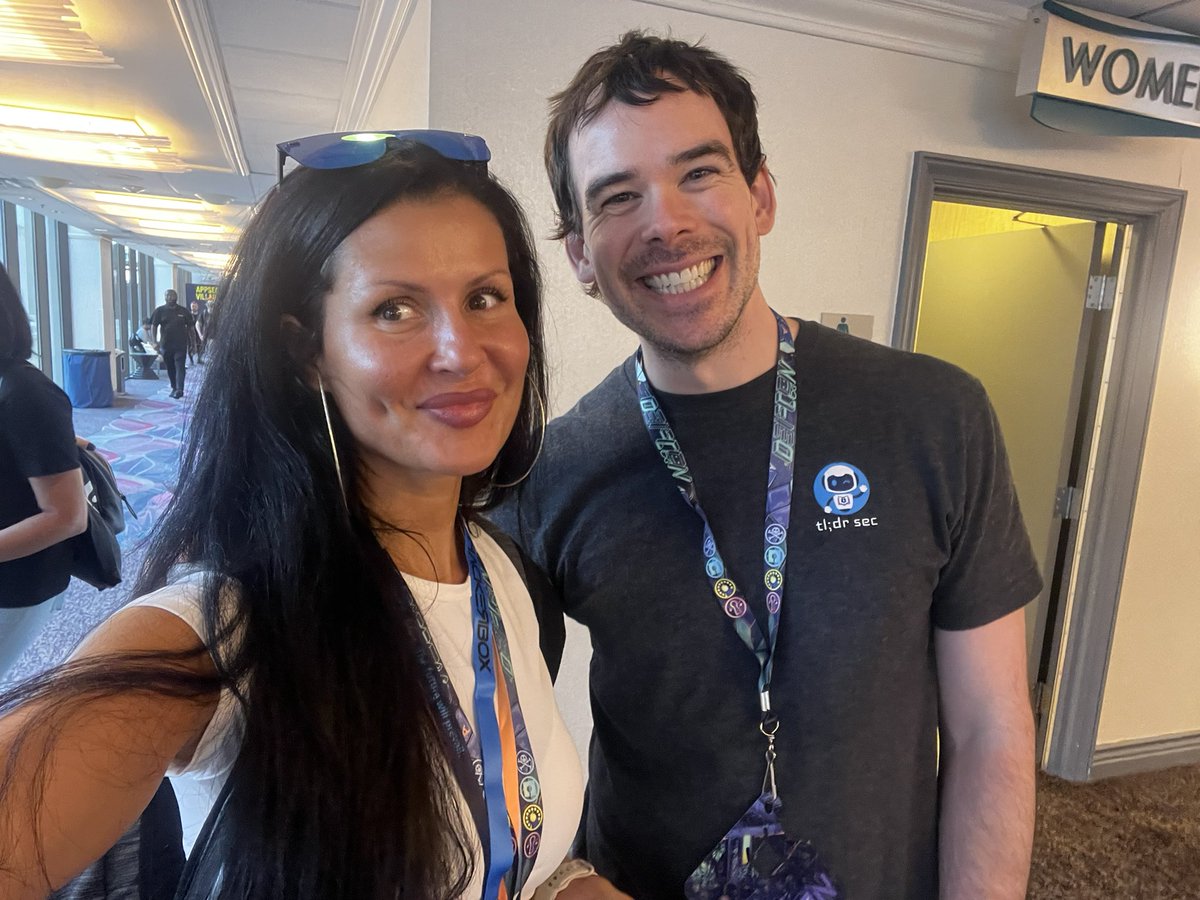 So cool to finally meet <a href="/clintgibler/">Clint Gibler</a> in person. I’ve learned so much about #appsec and #shiftleft from him. And I have no idea how I used to live before <a href="/tldrnewsletter/">TLDR Newsletter</a>.

#defcon #defcon31 #semgrep