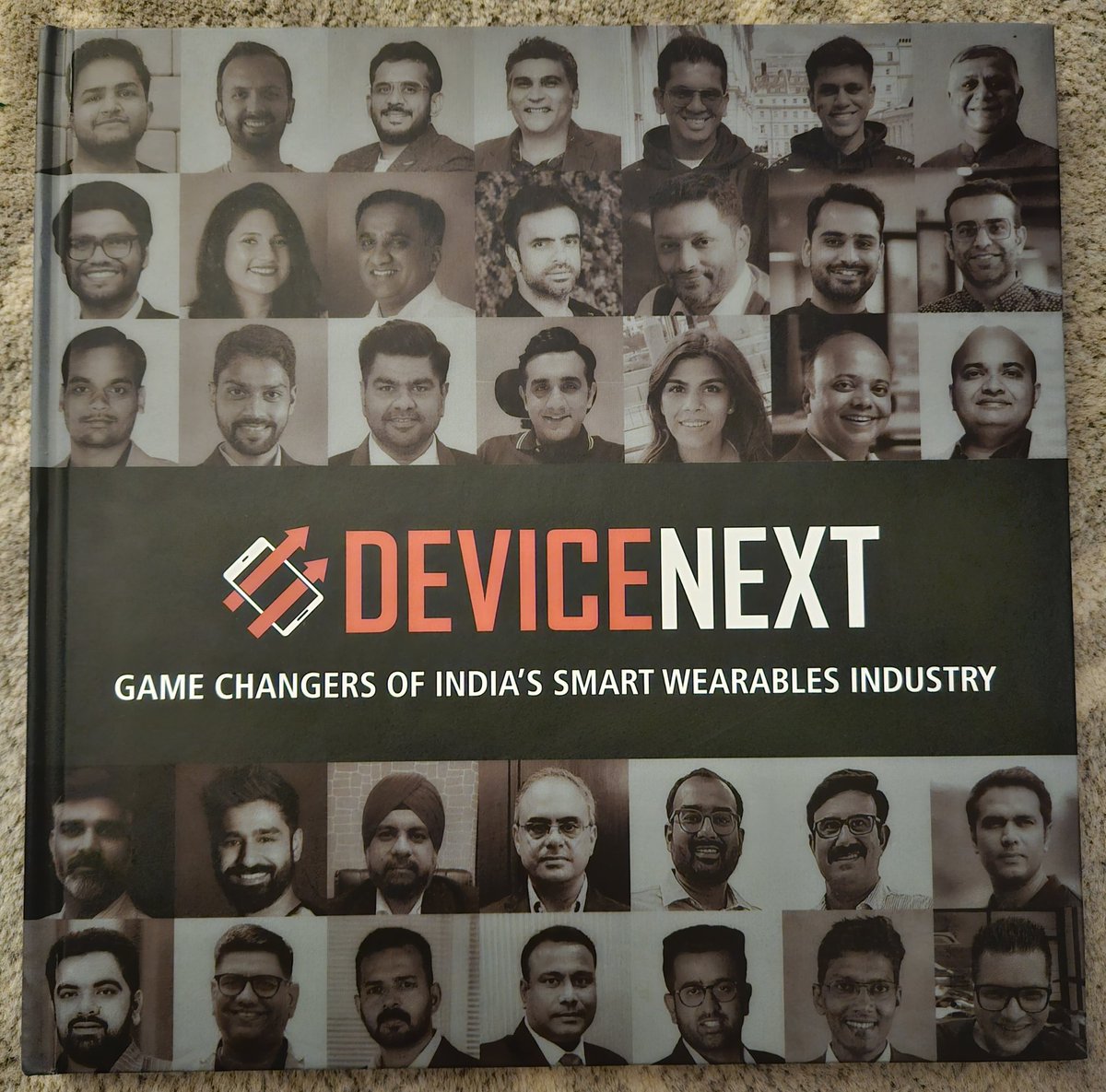 #DeviceNext coffee table book was released at the #DeviceNextSummit2023. Features my recommendations for the government to consider. If #smartphone is the jewel of #electronics #India, #wearables are the pearls. @Rajeev_GoI