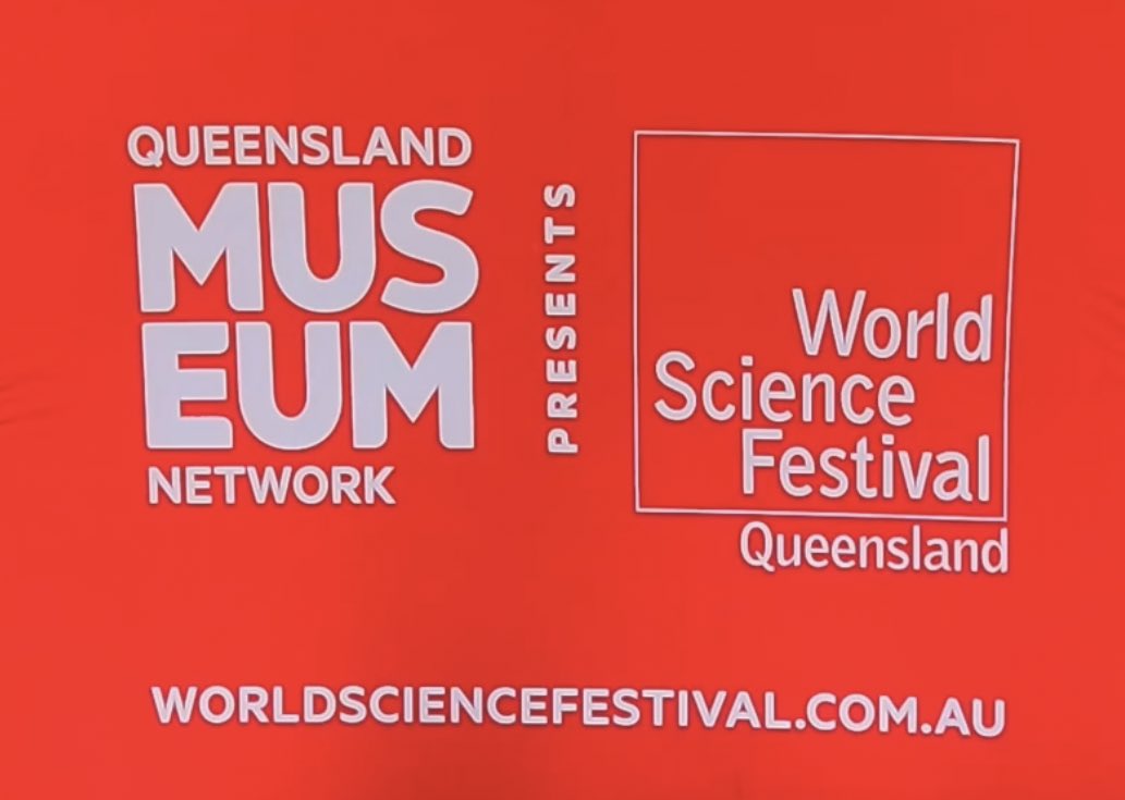 BronFredericks's tweet photo. Thanks to the folks who talked with me about the #VoicetoParliament because I was wearing my Voice t-shirt at the #WSFQ at the Rail Museum Queensland in #Ipswich this morning. You made my visit to the #WSFB even better! β€οΈ#ThisIsQueensland #ScienceWeek #NationalScienceWeek https://t.co/xqKlZDJPw8