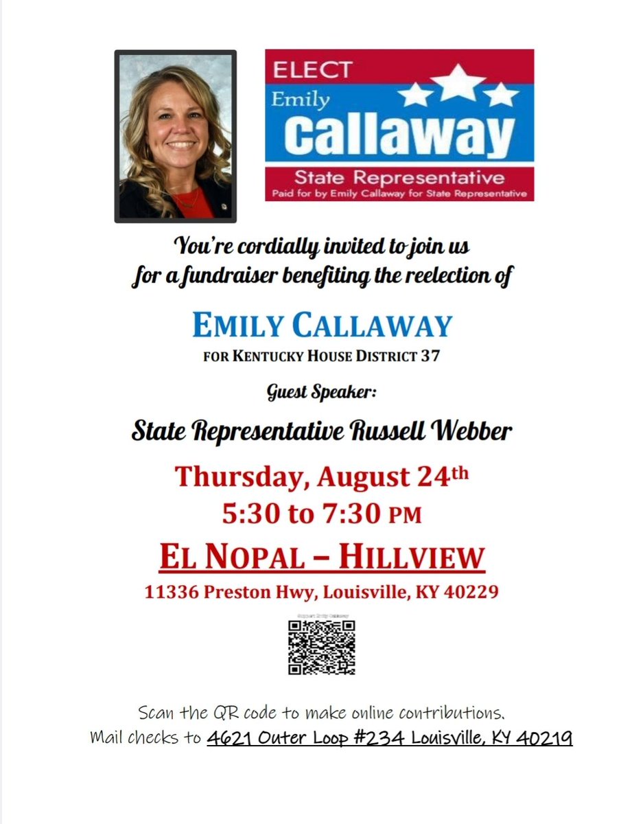 EMCallawayKY's tweet image. Hope to see you there!
