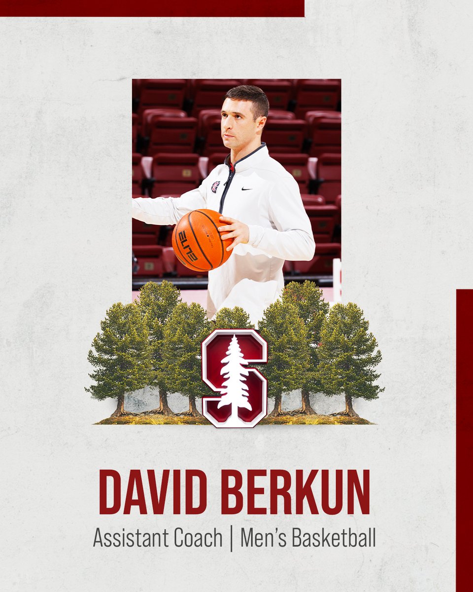 Stanford Men's Basketball (@stanfordmbb) on Twitter photo Congrats to <a href="/dberkun05/">David Berkun</a>, who has been elevated to assistant coach!
🔗: stanford.io/3qpkUir #GoStanford Congrats to <a href="/dberkun05/">David Berkun</a>, who has been elevated to assistant coach!
🔗: stanford.io/3qpkUir #GoStanford