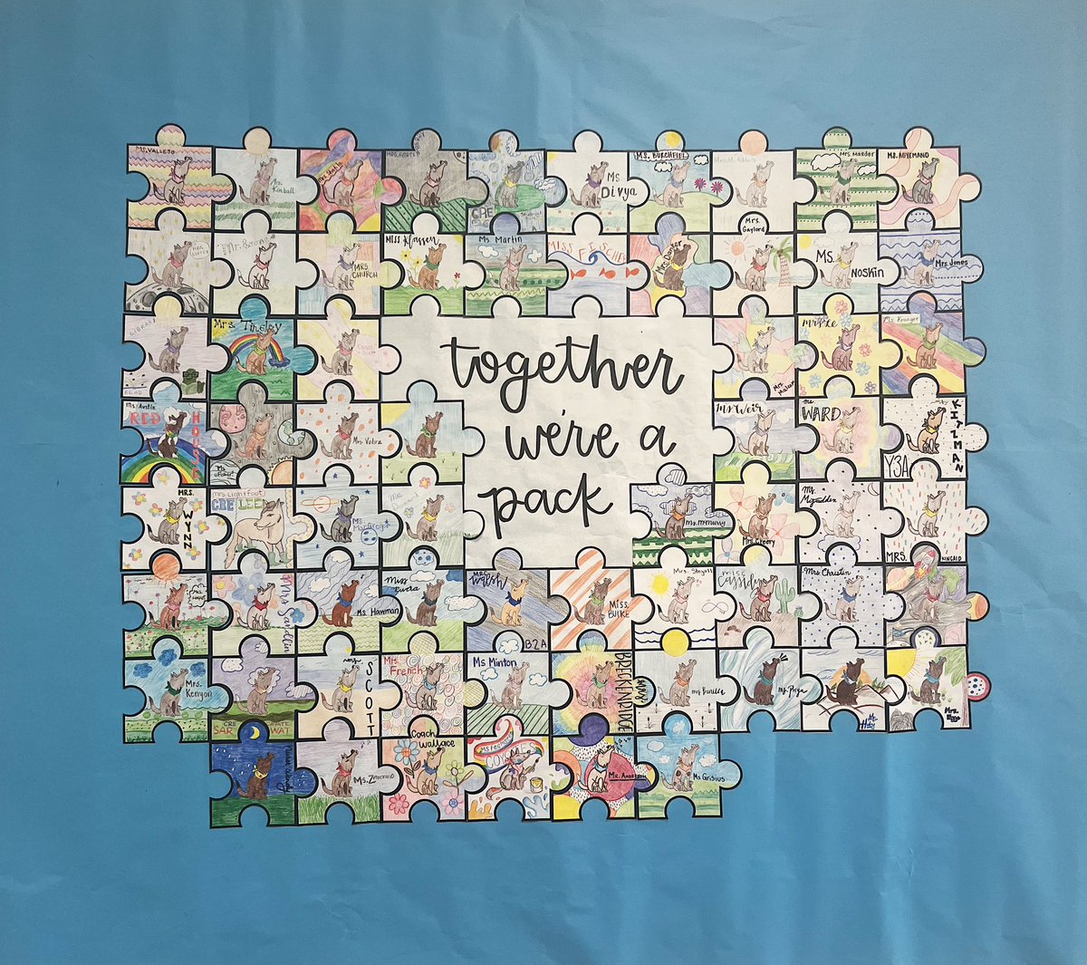 Together we’re a pack! #CREcoyotes