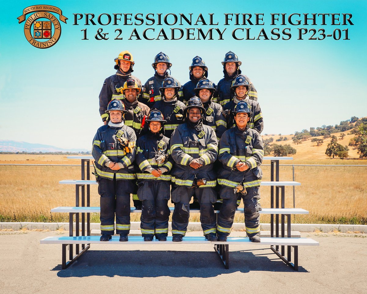 SJFD's tweet photo. The #PAFD/#SJFD Joint Firefighter Academy (SJFD Class 23-02) concluded today w/ a graduation ceremony. Congratulations to all recruits who persevered through this rigorous training program & received the education & skills necessary to safely perform the duties of a firefighter! https://t.co/80tNc6auWY