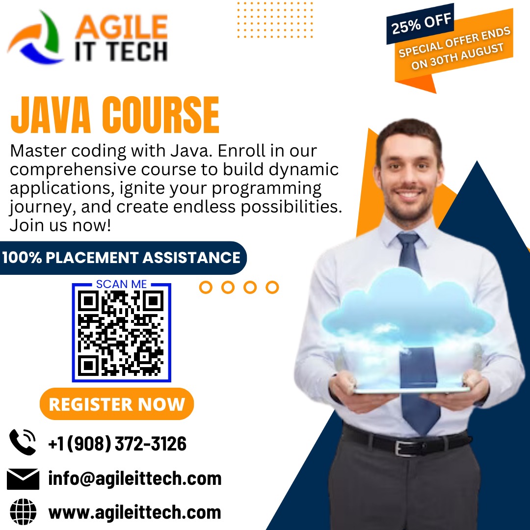 agileittech's tweet photo. Master coding with Java. Enroll in our comprehensive course to build dynamic applications, ignite your programming journey, and create endless possibilities. Join us now!
#java #javatraining #javacourse #javascript #javaonline #javacoursesonline #javacourseinusa #usajob https://t.co/ALqmNTs76y