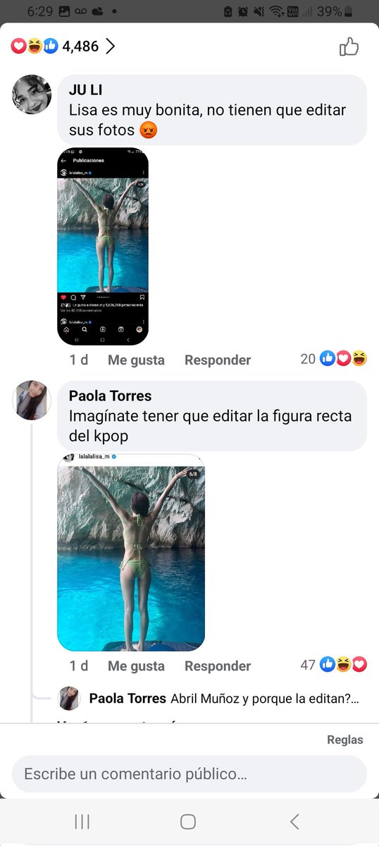 AlexaOreana's tweet photo. @readyforthiss Ya viste su propio fandom le tirava hate🤣🤣hasta le editavan el cuerpo🤣🤣para luego salir a desmentirlo ellas mismas esa edicion🤣🤣 https://t.co/nafwz8YI8X