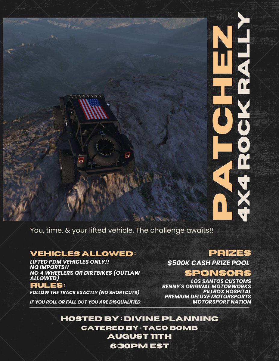 RealGearGrim's tweet photo. Massive event tonight in #FamiliaPurple !
Got a Rock Rally / Party we have been planning for a couple weeks!
Come watch the chaos!!⬇️
#ENVtubers #Vtuber #FamiliaRP #FamiliaPurple #GTARP
https://t.co/abymE79v5c https://t.co/R2RQZWc11U