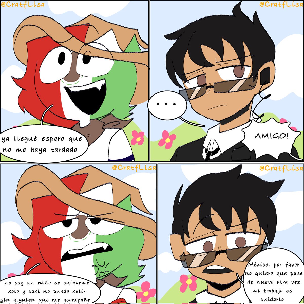 CratfLisa's tweet photo. 9/???
Aquí está su parte jajaja jajaja jajaja
XD
#CountryHumans #CountryHumansMéxico #CountryHumanscomics https://t.co/4FKbRSleT4
