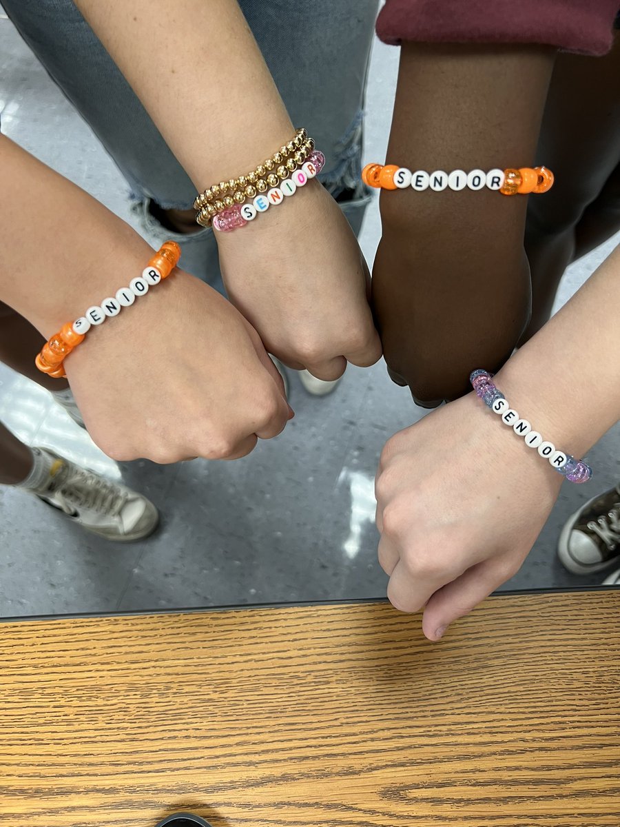 I cannot believe my Advisory kids are seniors! I met them in masks and we survived Covid together… don’t tell them, because they’re SPOILT, but they’re pretty great.