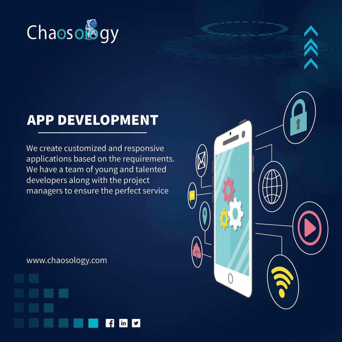 chaosologyHQ's tweet image. Excited to announce that our team is here to provide unique and secure application development solutions tailored to match your business strategies and requirements. #ApplicationDevelopment #BusinessSolutions #CollaborativeApproach #CustomerFocused #BusinessValue