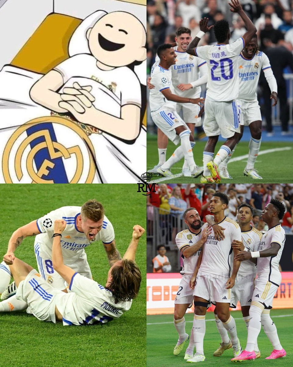 Sonríe hoy juega el Real Madrid. 😍