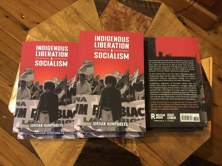 Copies of our new book "Indigenous Liberation &amp; Socialism" by Jordan Humphreys have arrived at a secret location – ready to be released on Saturday 19 August at Socialism Conf, Sydney: socialismsydney.com

Not in Syd? Order yours at shop.redflag.org.au/products/indig…