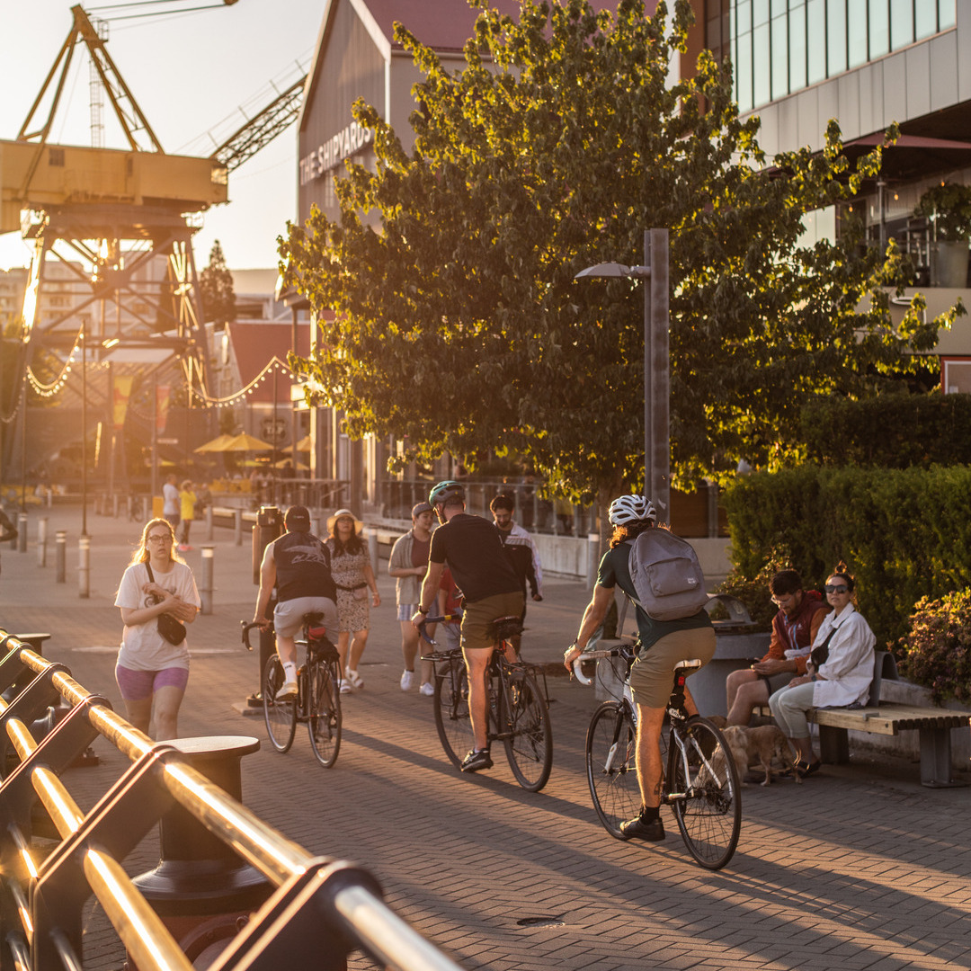 Ready to hit The Shipyards tonight and don't know where to park your bicycle? 🚴‍♂️Look no further! This summer, you can take your bike and park it for FREE at the new bike valet service. Available every Friday from now until Sept. 15, provided in partnership with <a href="/livingstreetsbc/">Living Streets</a>.