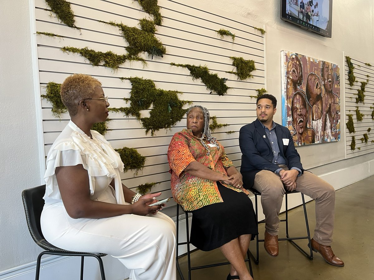 Our Executive Director @chrisbrie was in the audience for the AFP’s Black Philanthropy session yesterday at Maroon Workspace. Takeaways were the power of community involvement, church connections & mentoring! #communityfirst #jeffersonparish #blackphilanthropy