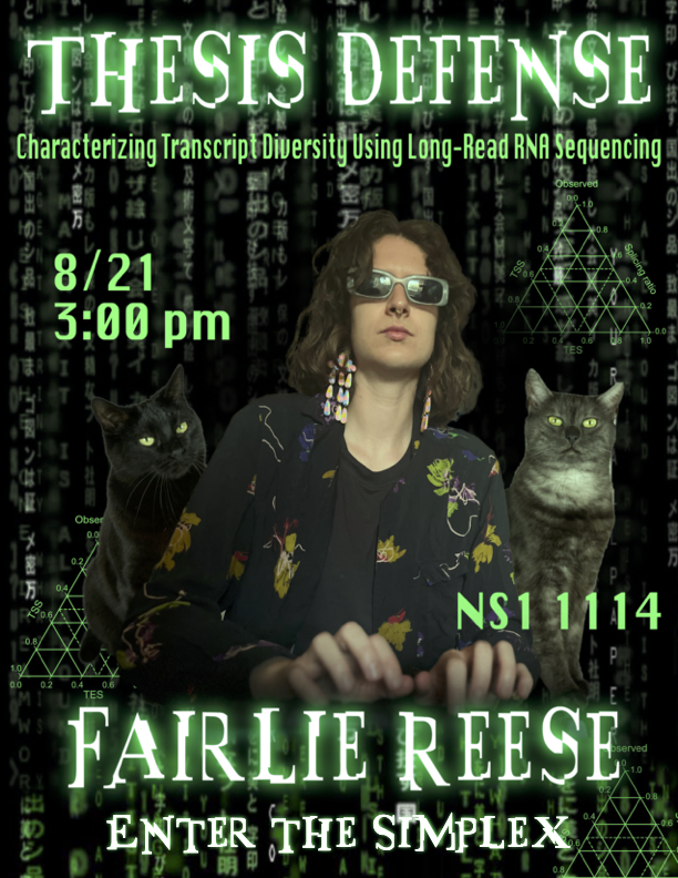 Fairlie Reese / @fairlie.bsky.social (@fairliereese) on Twitter photo Reminder that I'm defending in a little over a week! (8/21 at 3 PM Pacific). Sign up to get details here: tinyurl.com/fairliedefense
Thanks to <a href="/Bry_sci_guy/">Bryan (he/him)</a> for the amazing poster and <a href="/NargesRezaie10/">Narges Rezaie</a> for coming over to take ridiculous pictures of me 🙃 Reminder that I'm defending in a little over a week! (8/21 at 3 PM Pacific). Sign up to get details here: tinyurl.com/fairliedefense
Thanks to <a href="/Bry_sci_guy/">Bryan (he/him)</a> for the amazing poster and <a href="/NargesRezaie10/">Narges Rezaie</a> for coming over to take ridiculous pictures of me 🙃
