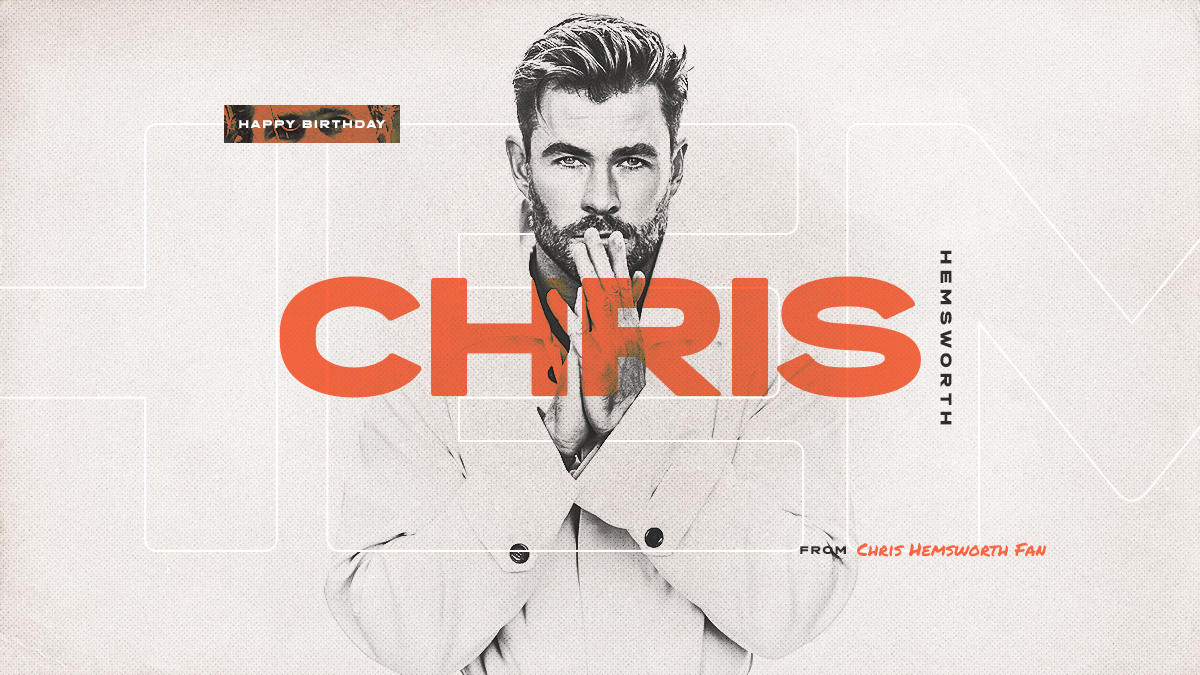 Chris Hemsworth Fan tweet media