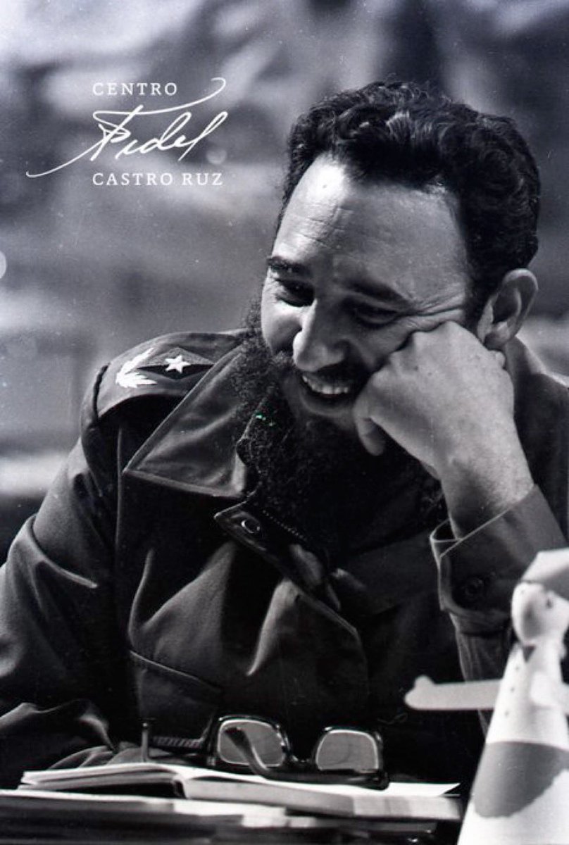 cadenagramonte's tweet photo. Para los cubanos el pensamiento de #FidelCastro siempre estará presente en la obra de la Revolución, como legado y guía..#FidelViveEntreNosotros #FidelVive 
@aliciarca @nunez_yennis @ReinaldoCspede2 @Pedro_ACM @danitacuba94 @OlivaValladares https://t.co/OW0rVxdJ5Z