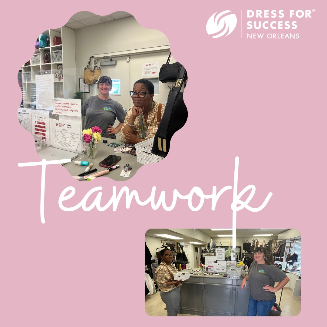 Shoutout to Charlena and Joanna for organizing our beauty supplies!