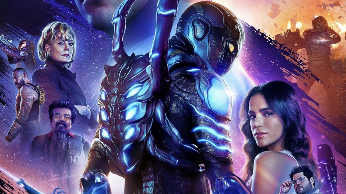 GabBarducci's tweet photo. Al netto di una CGI in alcuni momenti non al massimo, #BlueBeetle non è affatto male.

Storia semplicissima e senza fronzoli con un piacevolissimo retrogusto latino, che aiuta il film a creare un'identità interessante. https://t.co/2QZUQF89Jy