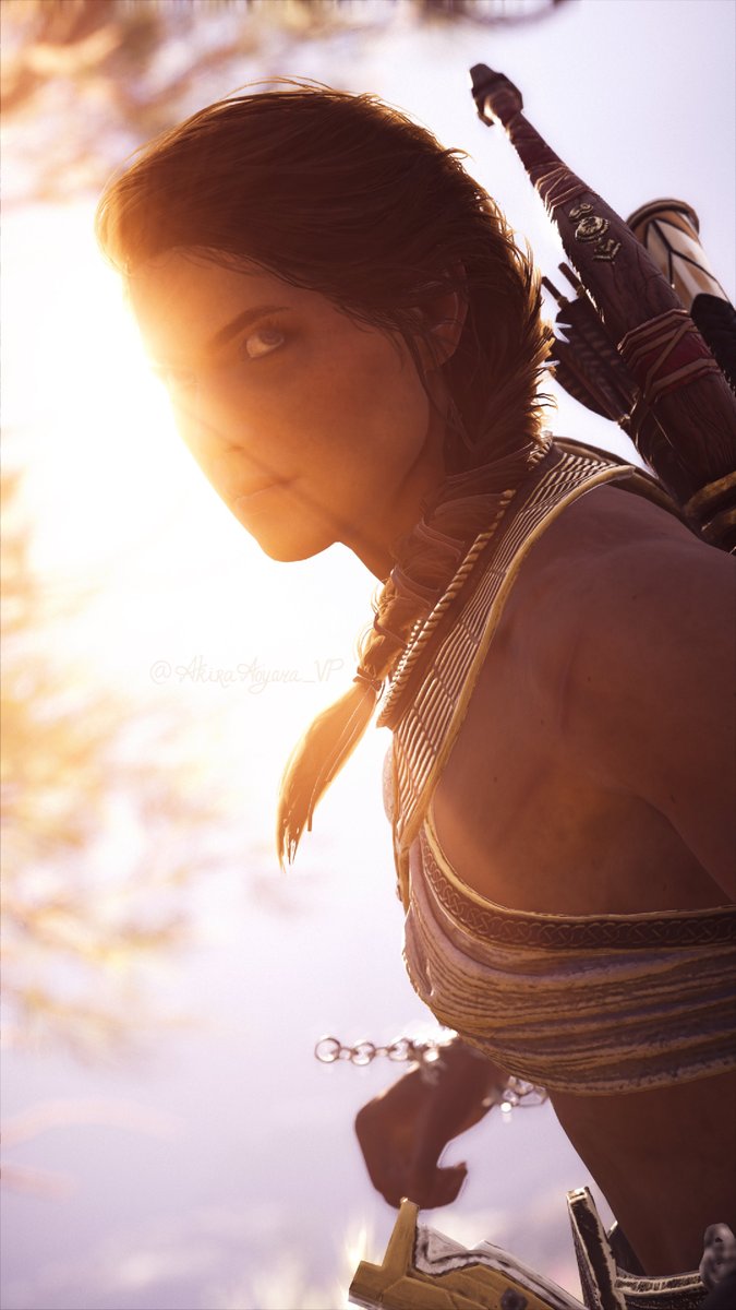 AkiraAoyama_VP's tweet photo. #TOWCBWeeklyCapture #ACTeamLight
#Kassandra's "don't mess with me look" ๐ฅฐ
๐ฎ#AssassinsCreedOdyssey
#WIGVP #CreedScholars #ACFinest #VPRT #ACVPSisterhood #VPContext #Picashot #ArtisticofSociety #ThePhotoMode #VerticalVP #TheCapturedCollective https://t.co/KXtO8dKyEA