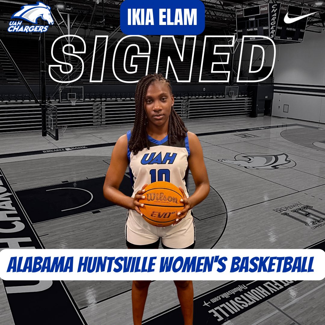 Charger Nation, please help us welcome Ikia Elam, a 6’0 F transfer from Pontiac, MI to the Charger family😎 #bty #twm #rfa