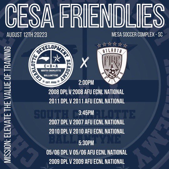 Looking forward to starting the new season with CDA 07!! #soccer <a href="/cdasoccernc/">Charlotte Development Academy</a> <a href="/PrepSoccer/">Prep Soccer ⚽️</a> <a href="/TopDrawerSoccer/">TopDrawerSoccer</a> <a href="/ImYouthSoccer/">ECNL/GA/Recruiting/College Soccer</a>