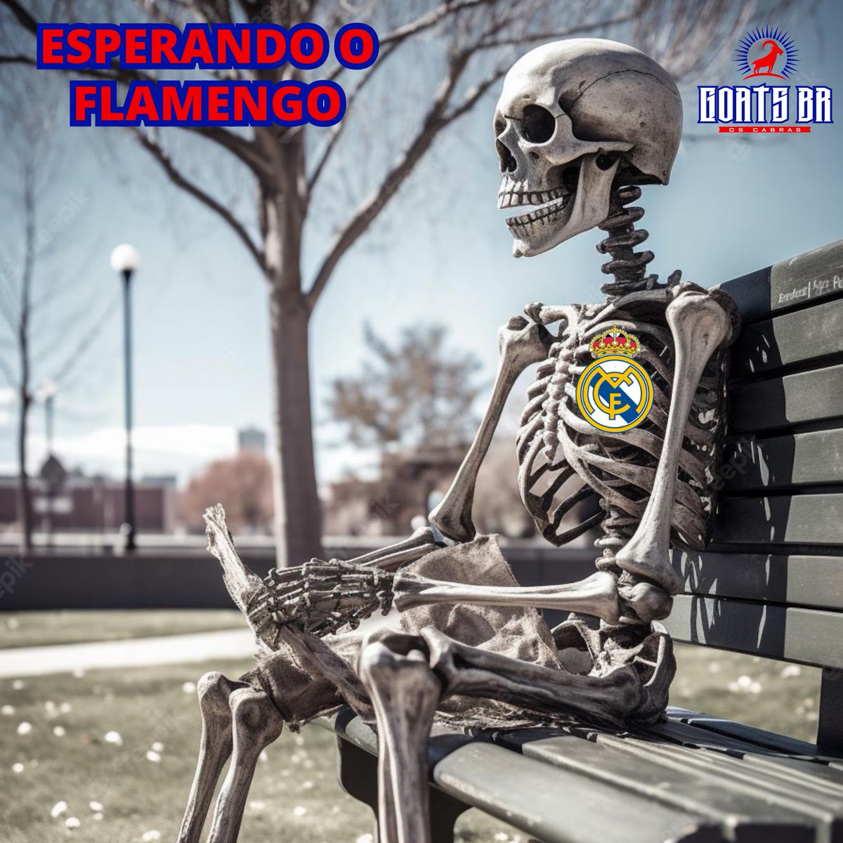 BrGoats's tweet photo. Real Madrid ta como.... 

#mundial #Flamengo #goatsbr https://t.co/B5j8RHChfH
