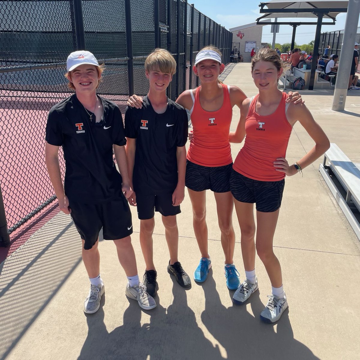 thstennis1's tweet photo. The Texas High Varsity Tennis Team opened up play on Thursday and Friday in Argyle and Midlothian. We went 1-2 in three matches through some brutal conditions. Going to be a great Fall! https://t.co/Wt5tmsAmLb