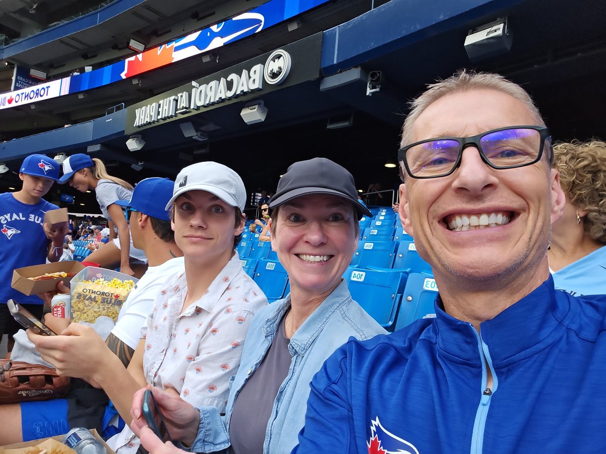 All the way from Lacombe, AB to watch the <a href="/BlueJays/">Toronto Blue Jays</a>. #NextLevel