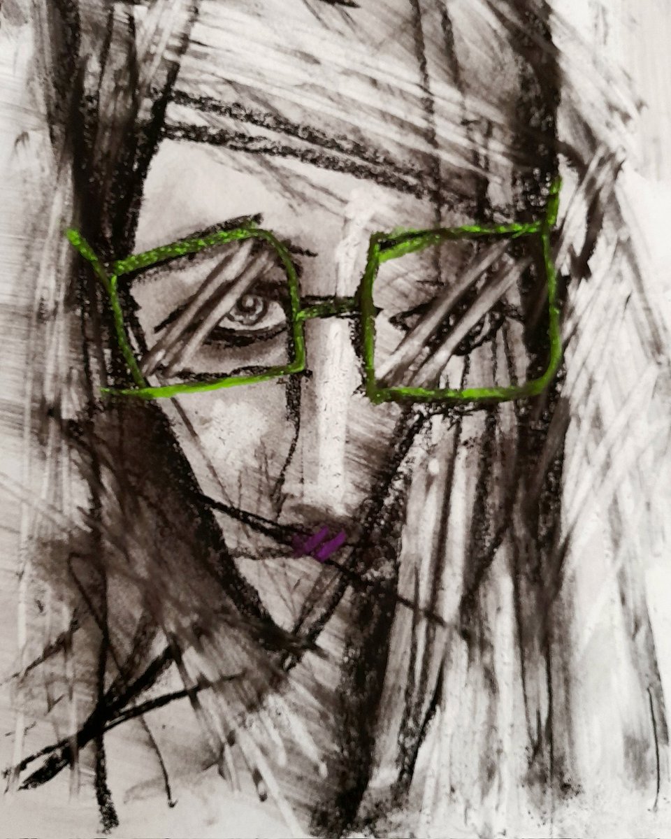 annasolich's tweet photo. Yesterday I found my glasses in the fridge. 
This morning I've lost them again. Wonder where they will turn up today!
I'm allowing myself time to play,experiment,have fun and feel free,with my art.I'm discovering a little bit of magic along the way.These are quick 10min sketches https://t.co/WlBnTkiMzC