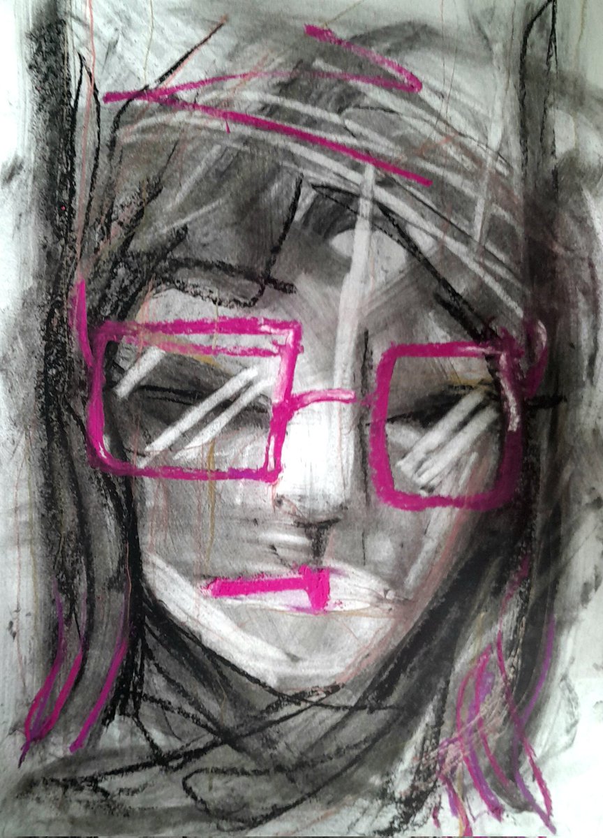 annasolich's tweet photo. Yesterday I found my glasses in the fridge. 
This morning I've lost them again. Wonder where they will turn up today!
I'm allowing myself time to play,experiment,have fun and feel free,with my art.I'm discovering a little bit of magic along the way.These are quick 10min sketches https://t.co/WlBnTkiMzC