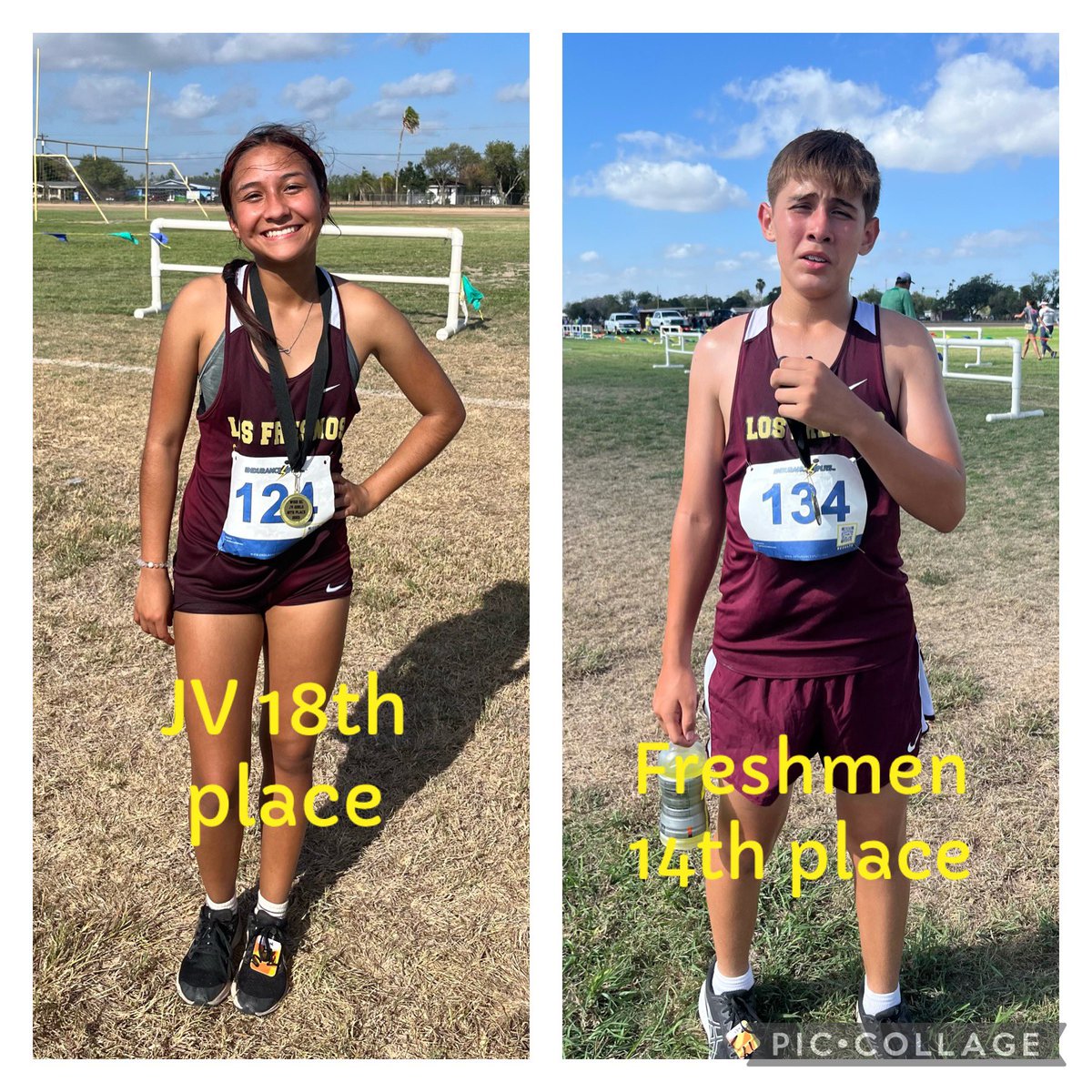 LFHSFalconXC's tweet photo. Congratulations to our medalist at this year's season opener held in Weslaco today!! #FalconXC #pushpastthepain https://t.co/BQqHNvzndY